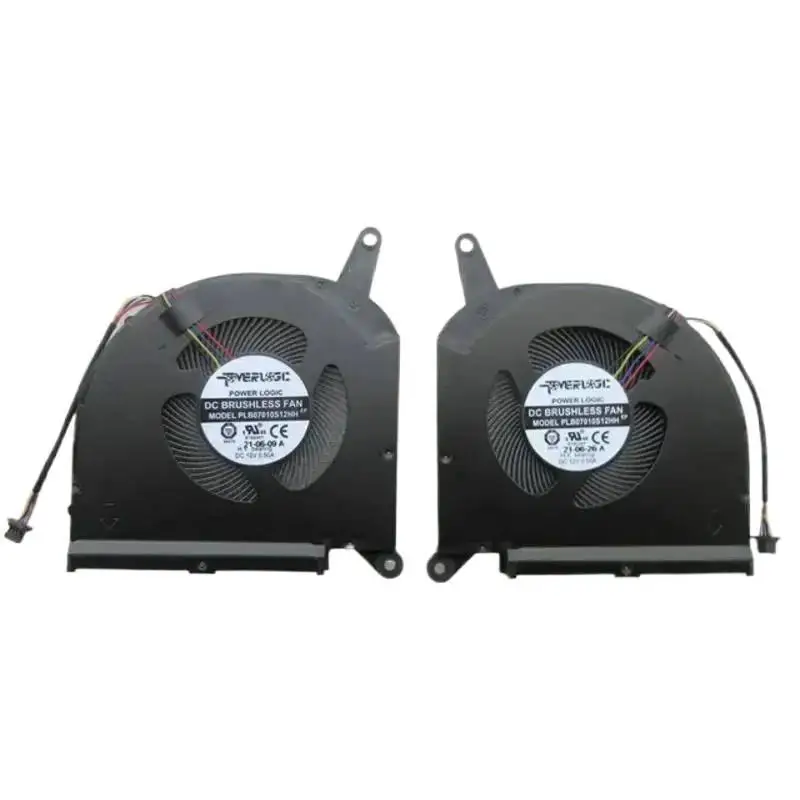 مروحة وحدة المعالجة المركزية للكمبيوتر المحمول الجديد لجيجابايت ايرو 15 OLED XD XA YC KD XC KC 15S SA RP75 RP75XA RP75XB PLB07010S12HH=* #6