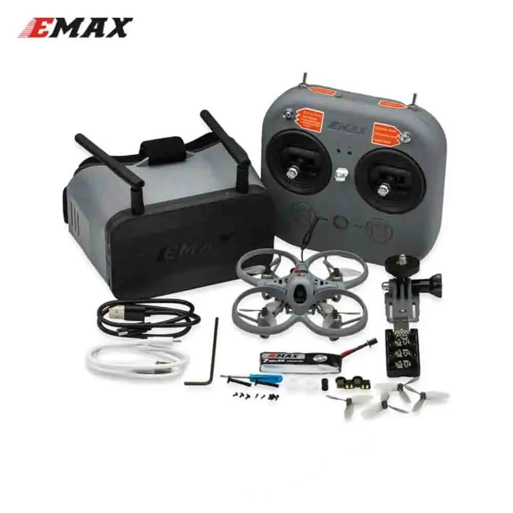 

Emax Tinyhawk Lite RTF/BNF FPV Racing Drone 75mm 0806 Motor Runcam Nano 3 Camera 0/25mW/100mW/400mW Quadcopter 2.4G ELRS RC New