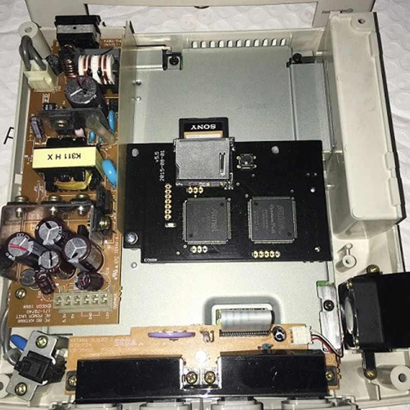 REMANK GDU V5.15b Set For SEGA Dreamcast Version Optical Drive Emulation Remote Card Mount for DC Console GDU VA1 Board V515b