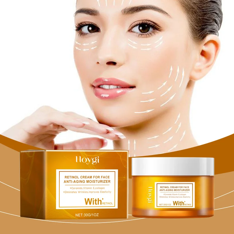 

Retinol Facial Moisturizer - 30g Collagen & Vitamin E, Anti-Aging, Firm Skin, Hydrating, Ceramide-Enriched Facial Cream