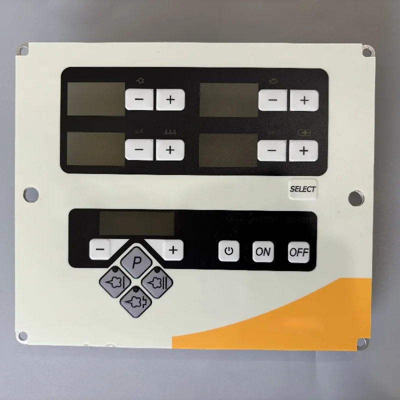 1000394  CG07 Front Panel Plate with Foil Keyboard Powder Coating Machine Spare Parts Complete Replacement
