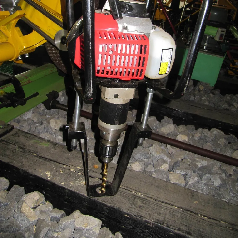 

Petrol Wooden Sleeper Drill / PORTABLE SLEEPER DRILLING MACHINE