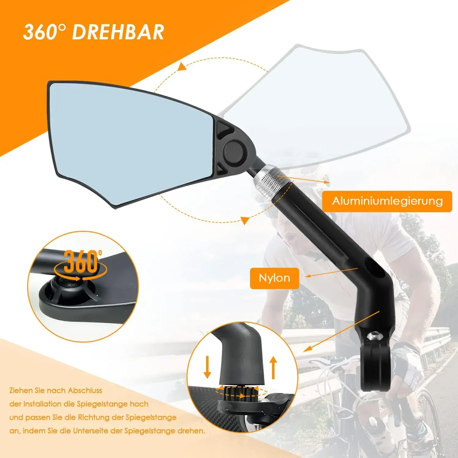 Thumbnail 4 - #36 Latest Bicycle Mirrors Offers