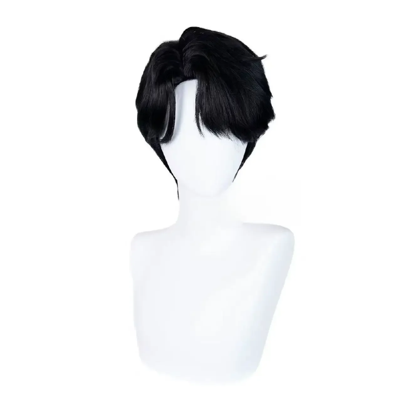 Saja meninos jinu bebê abby mistério romance cosplay peruca para kpop ídolo masculino cosplay anime peruca resistente ao calor cabelo sintético dia das bruxas