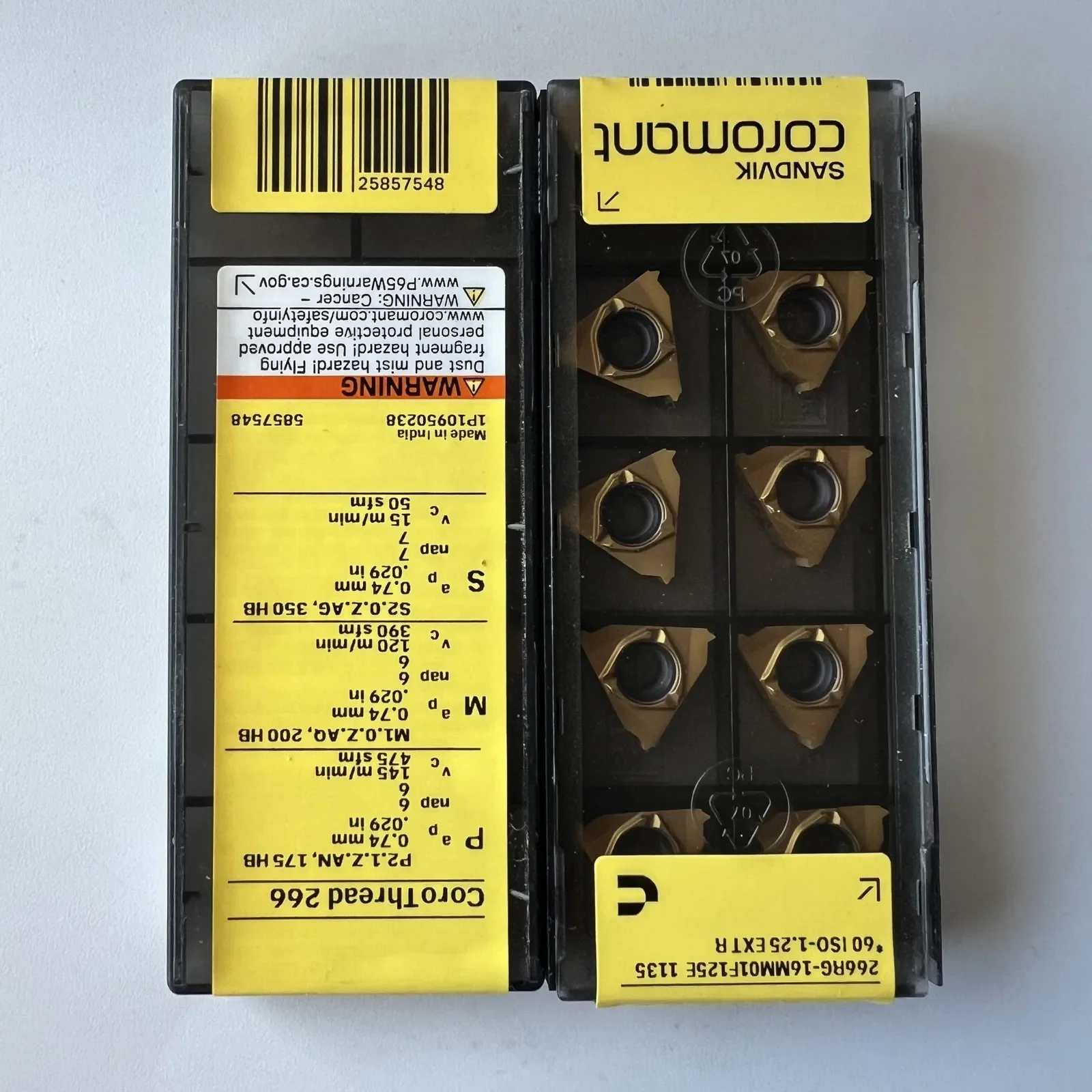 

SANDVIK-Coromant / 266RG-16MM01F125E 1135 / 10 шт.