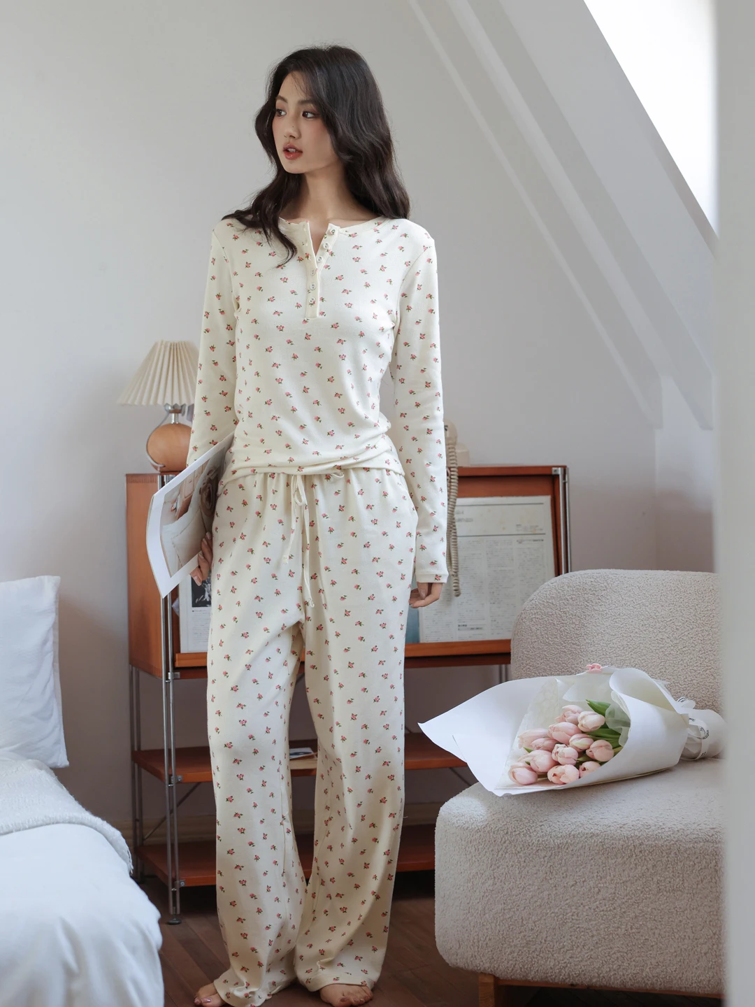 missponyo-ccat-conjunto-de-ropa-de-dormir-con-estampado-floral-de-manga-larga-de-algodon-fino-para-mujer-comodo-transpirable-y-ligero