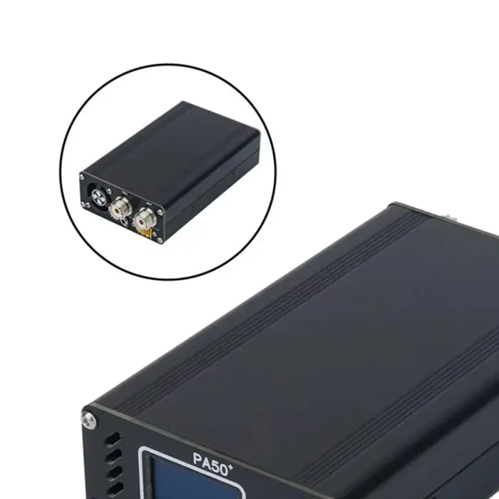 PA50-3 3rd-Gen 50W RF Shortwave Power 3.5-30MHz With Auto LPF/ VSWR Protection For Ham Radio Transceiver