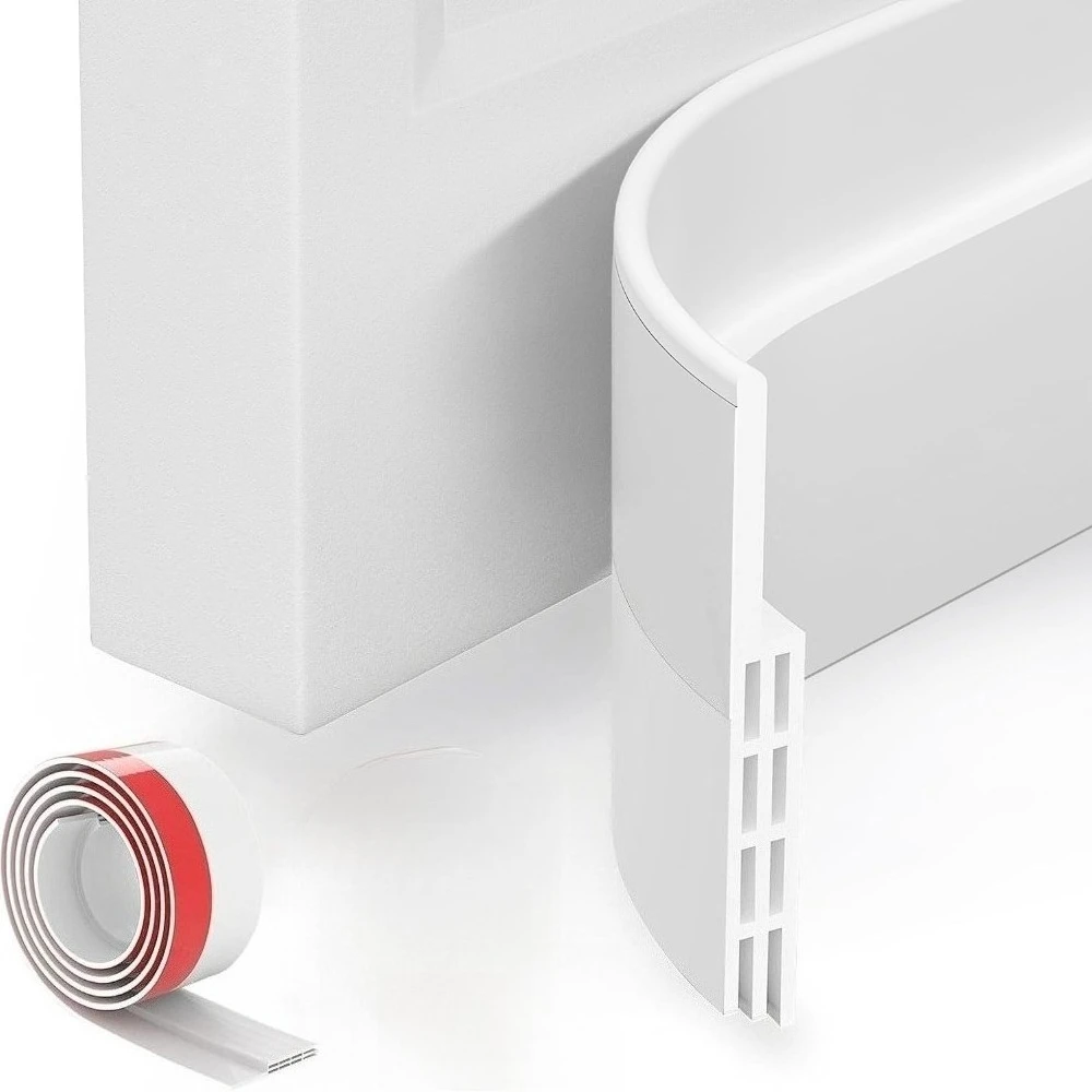 

Door Bottom Sealing Strip Self-Adhesive Windproof Seal Strip Draught Excluder Stopper Soundproof Dust-proof Door Seal Strips