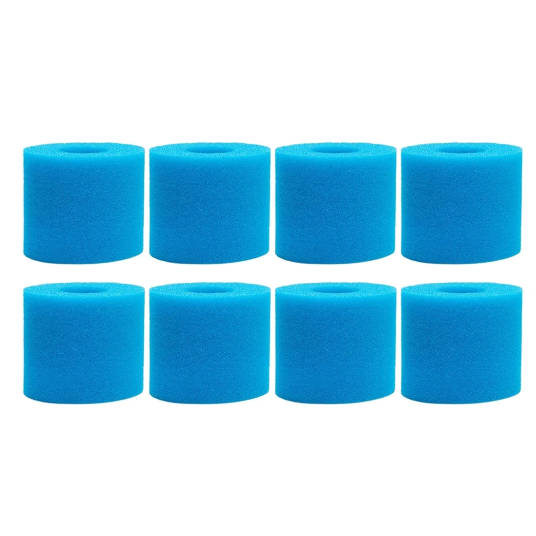 8 PCS Pool Filter Cartridge for Type H,Replacement Swimming Pool Filter Foam Sponge Filter Cartridges for Intex Type H