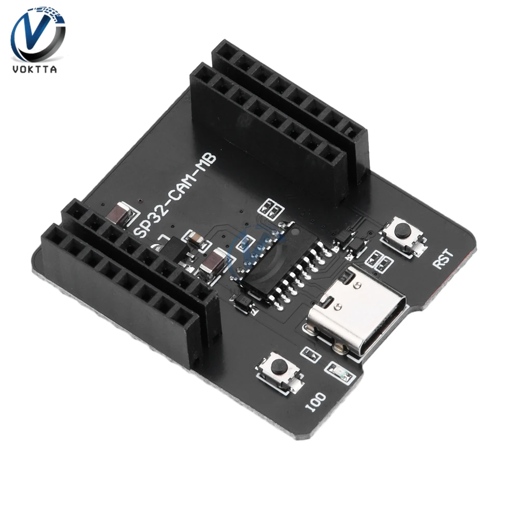 ESP32-CAM-MB Development Board Test Backboard Serial Port Burner Module CH340C Type-C Expansion Interface For WiFi Camera Module