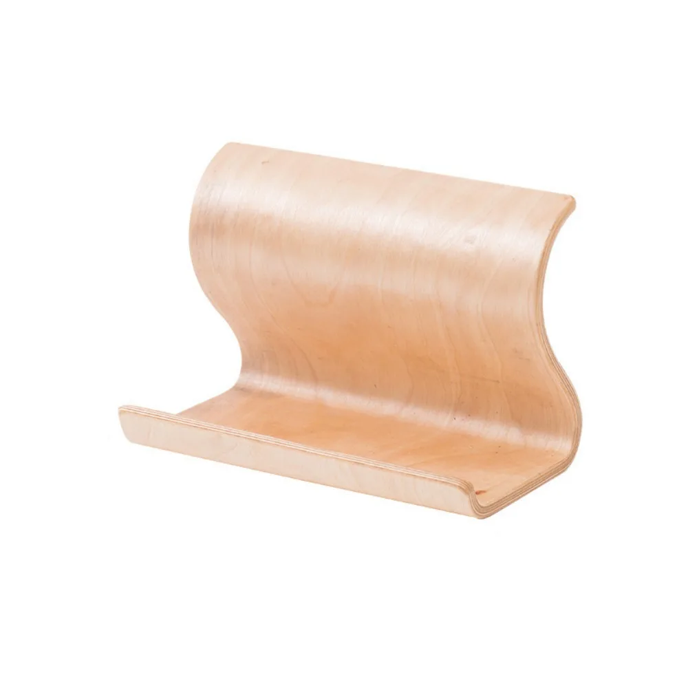 

Creative Wood Mobile Phone Holder Elegant Portable Tablet Holder Lightweight Crafts Mobile Phone Stand Tabletop Decoration