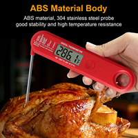 Digital Meat Thermometer Instant Read Out for Baking and Barbecue Kitchen Meat Folding Portable Digital Thermometer Tools