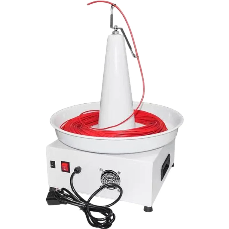 Kotumy Mini Rotating Cable Unwinding Tray Automatic Anti-Tangle Wire Reel Holder For Electric Wiring Work
