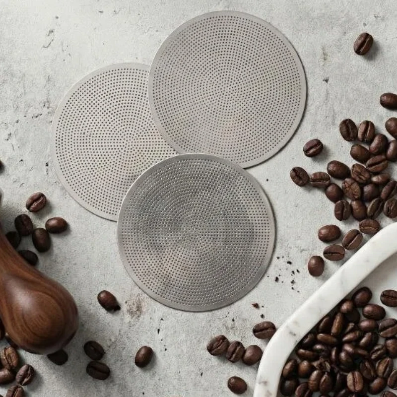 Espresso Coffee Puck Screen 1/5Pcs for 51 53 58.35mm Portafilter Easy Cleaning Barista Brewing