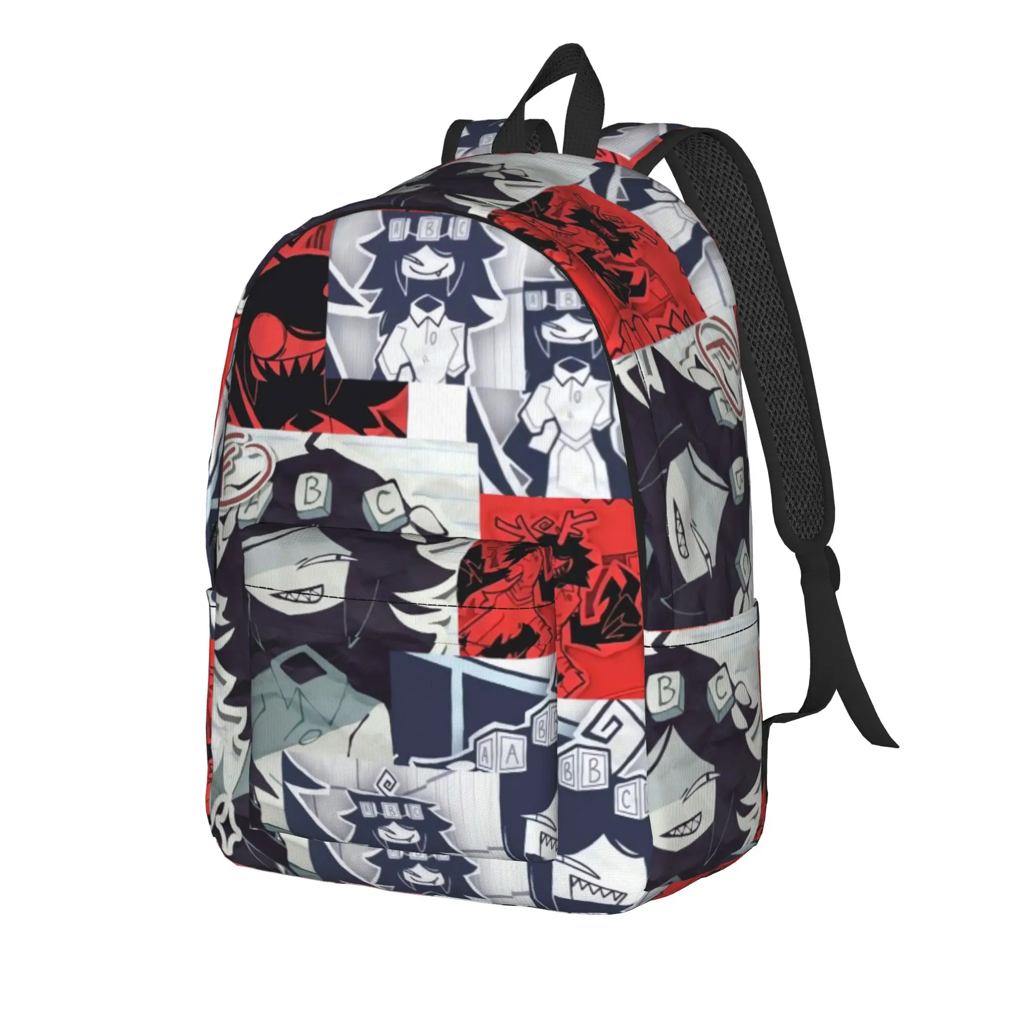 Fundamental Paper Education Backpack Unisex  Pattern Backpacks Polyester Casual School Bags Hiking High Quality Rucksack