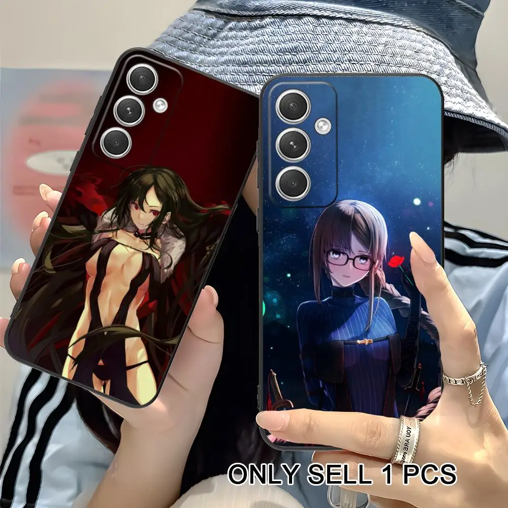 Assassin Akuta Hinako Phone Case for Samsung Galaxy S26 S25 S24 S23 S22 S21 S20 Note20 Plus FE Ultra Soft TPU Shockproof Cover