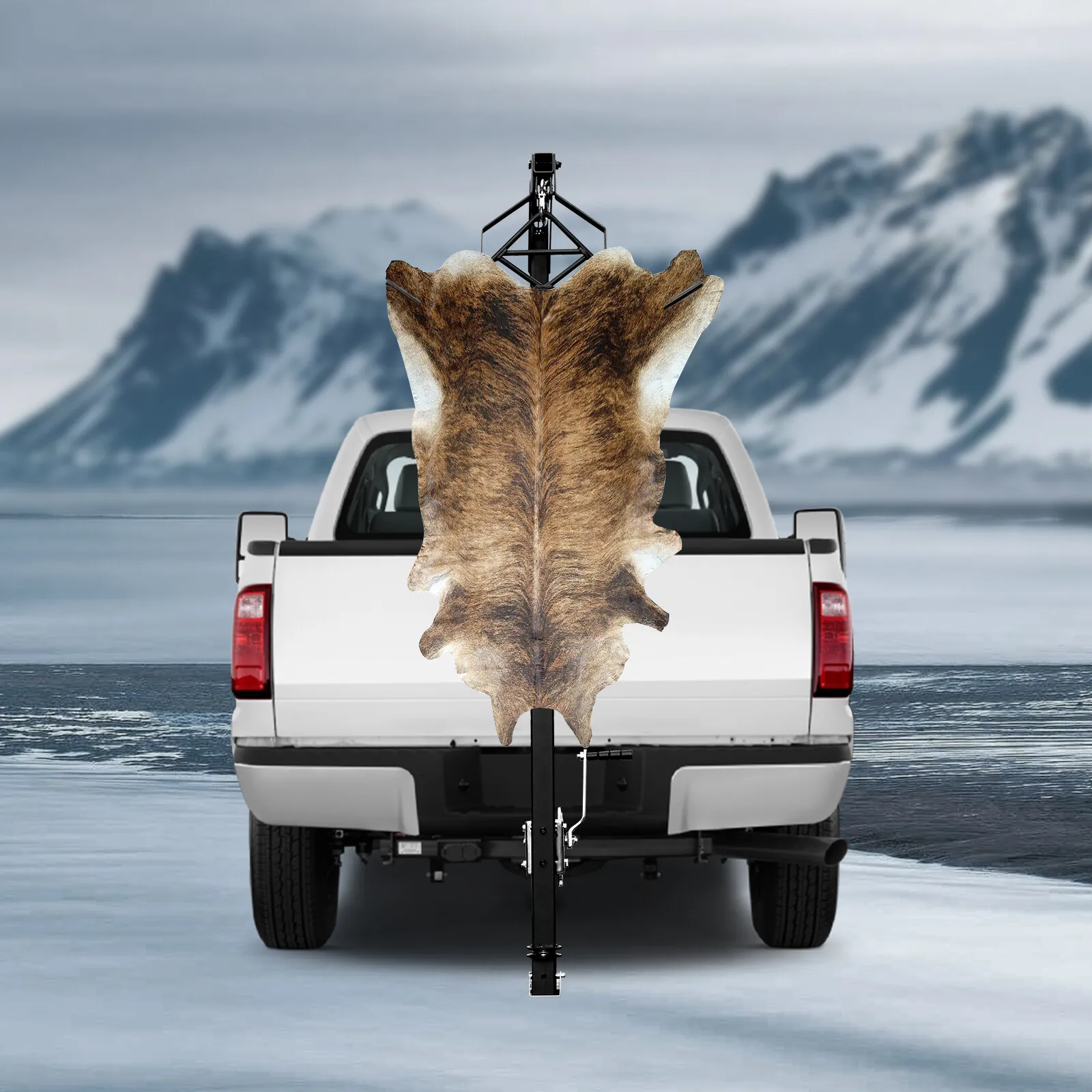 

Foldable 600lbs Capacity 360 Swivel Crane & Lift, Truck Hitch Hoist, for Outdoor Hunting Activities, Lifting Generators, Mowers