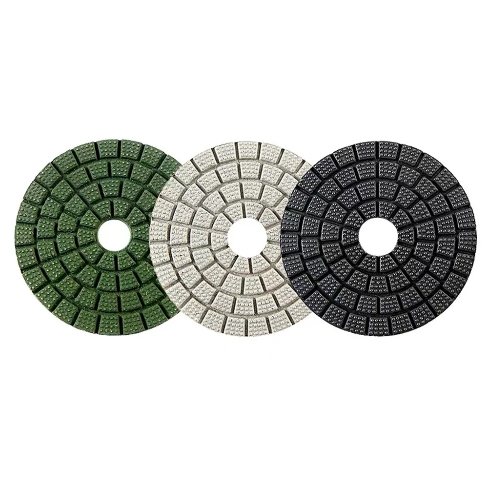 Abrasive Tools Granular Water-Grinding Sheet Marble Stone Polishing Pad Sticky Disc Diamond Angle Grinder Accessories For Dremel