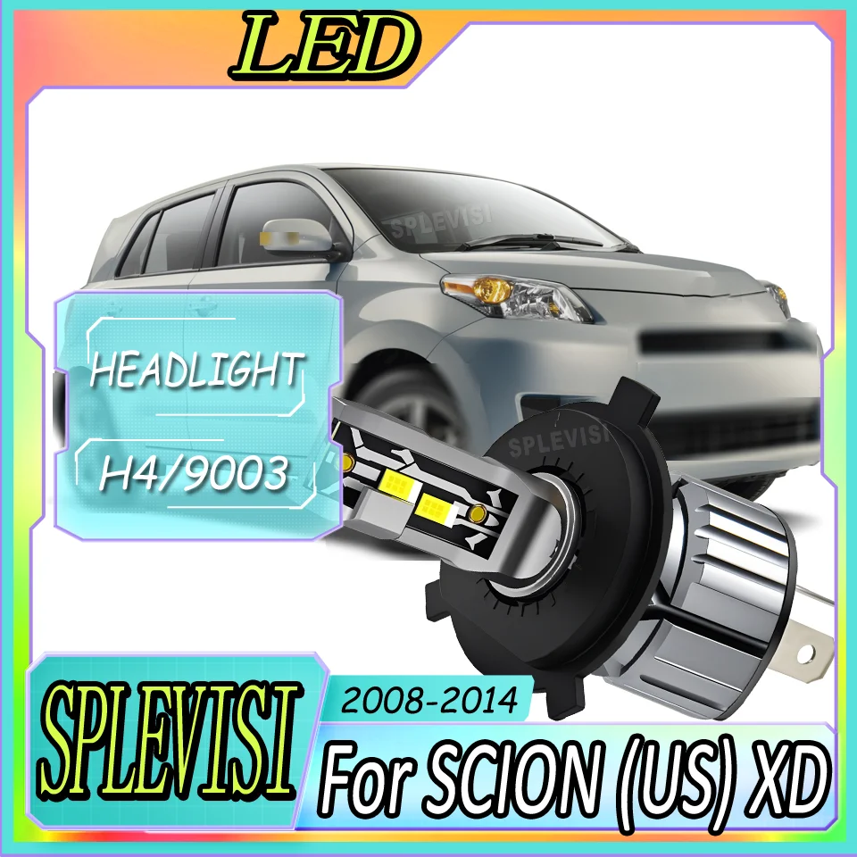 

long lifetime 75W/Bulb Brighter Than Halogen Bulbs 9003/h4 LED Headlight For SCION (US) XD 2008 2009 2010 2011 2012 2013 2014