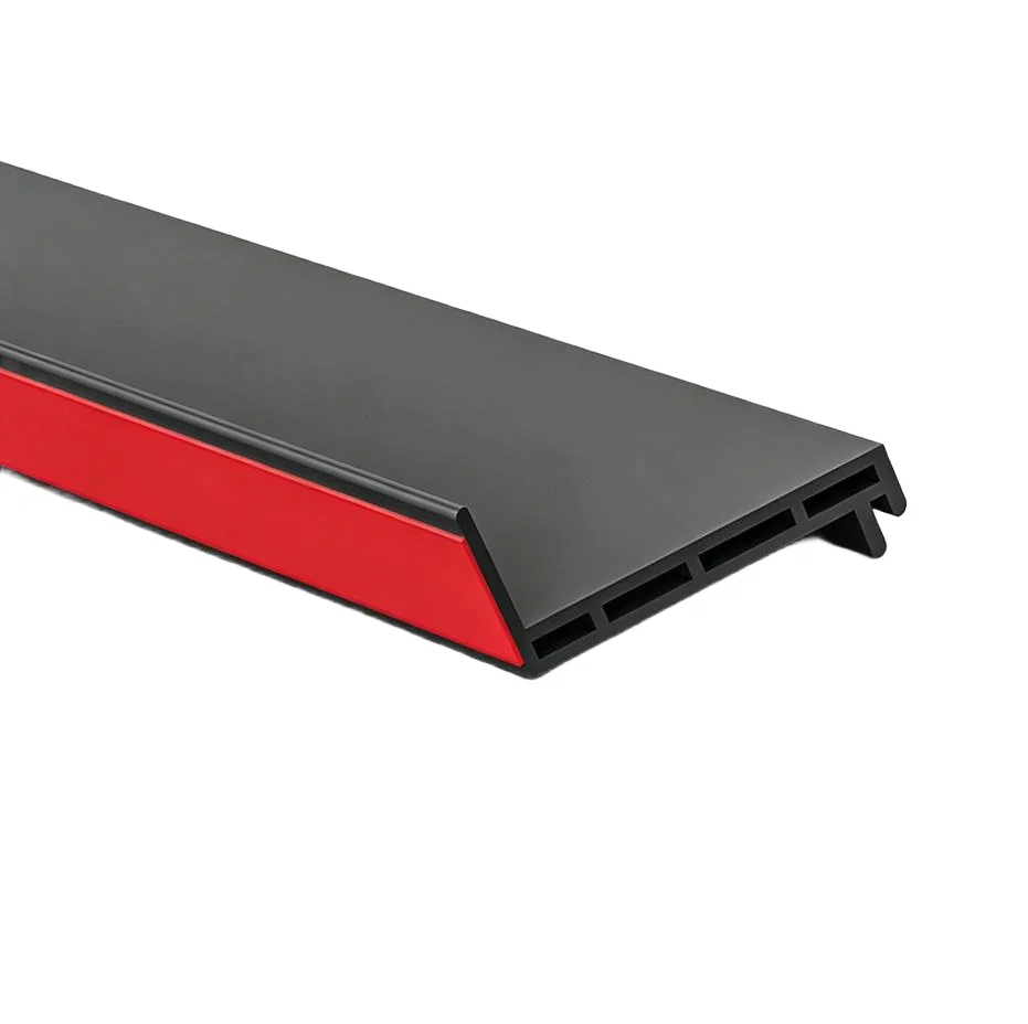 Double Layer Window Rain Guard Waterproof Seal Strip TPE Angled Panel For Sliding Home Improvement Door Hardware