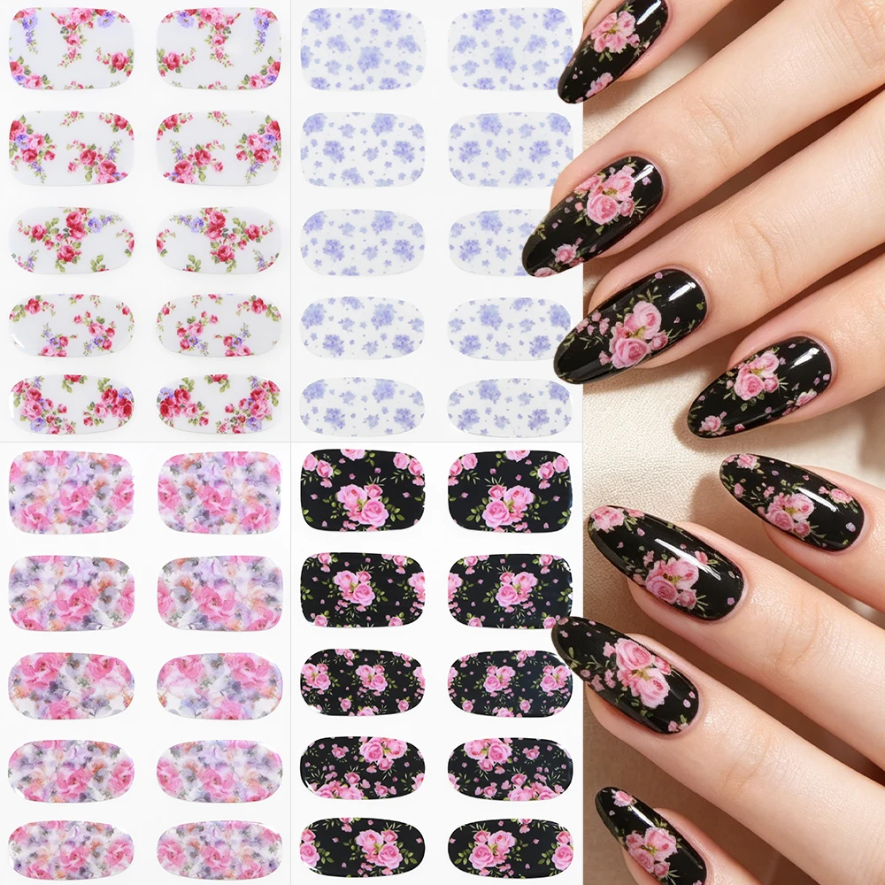 16Tips Spring Colorful Flower  - Full Cover Adhesive review and price