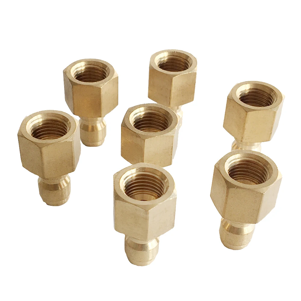 1 قطعة M14 الضغط العالي ل آلة غسل سيارات موصل 1/4 بوصة DN8 12 مللي متر مقبس التوصيل السريع والاتصال السريع مع الموضوع الداخلي