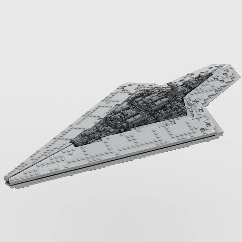 Blocs de construction MOC vaisseau spatial, modèle d'avion Dreadnought, combattant, briques à monter soi-même, ensemble d'assemblage, jouets de Collection, affichage, cadeaux de noël, 1491 pièces