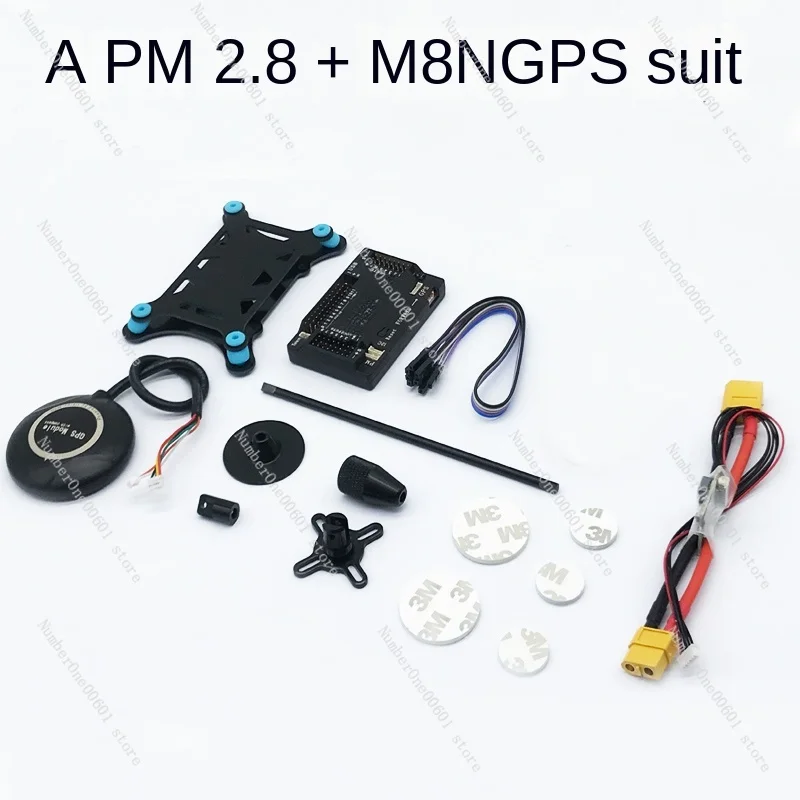 Apm2.8 Flight Control Set Four-Six-Axis UAV Multi-Rotor Fixed Wing 7M M8n GPS F450 Entry