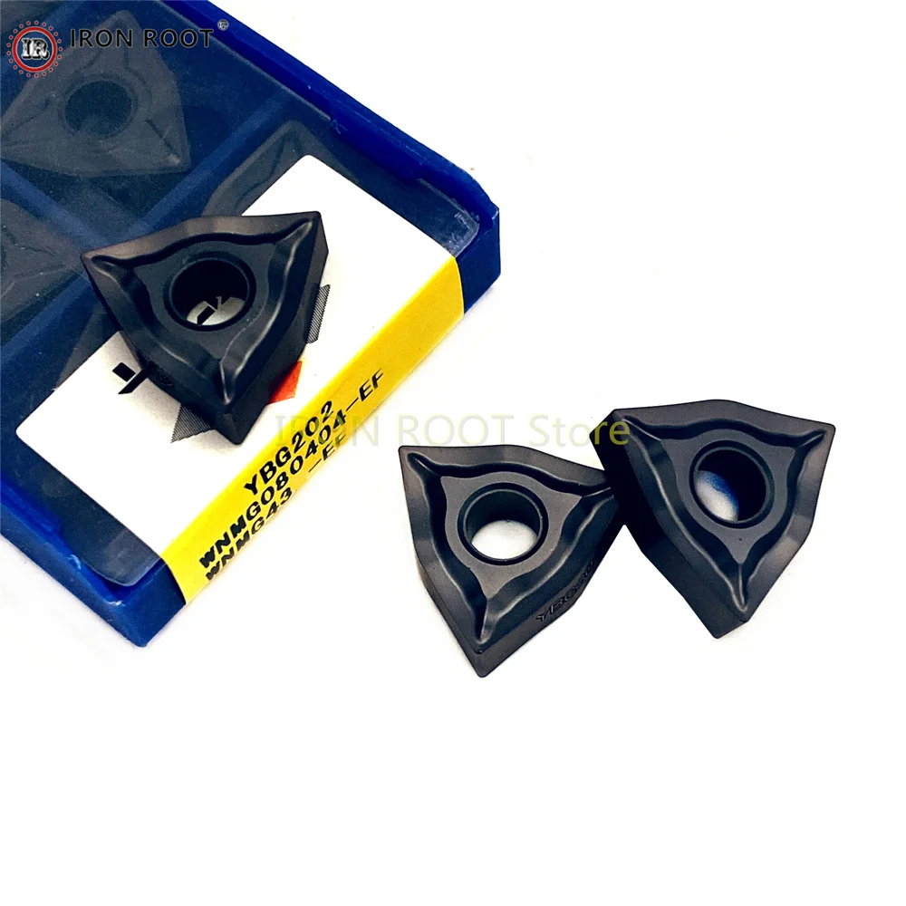

ZCC.CT WNMG080404-EF YBG202 Indexable Carbide insert CNC Lathe Processing Turning Tool, For Steel Stainless Steel