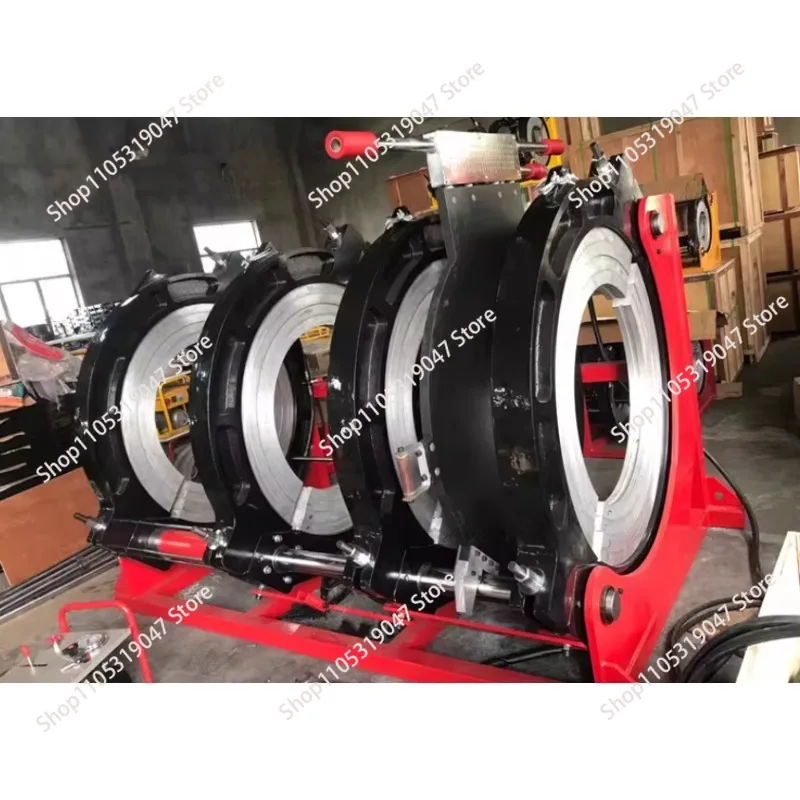 PE Pipe Butt Welder Water Pipe Hot-melt Machine Water Electricity 160MM Semi-Automatic Hydraulic 4 Ring Butt Welding Machine