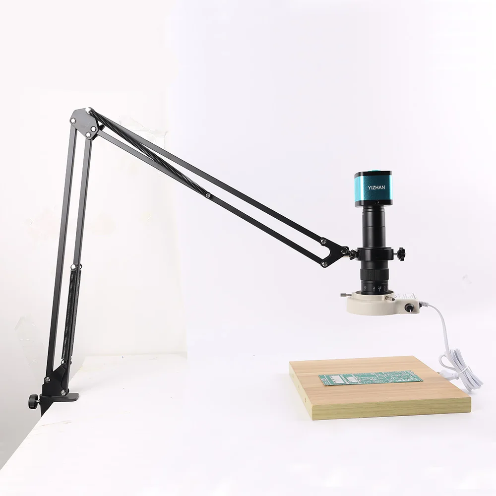 Camera Tripod Table Stand Set Photography Adjustable Arm stand For Digital Video Microscope Camera Boom Scissor Arm Stand Holder