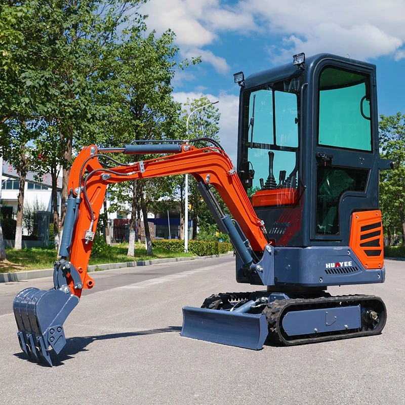 Fast Delivery Mini Excavator 1 Ton Multifunctional Hydraulic New Crawler Farm Excavators Recruitment Agent Small Excavator