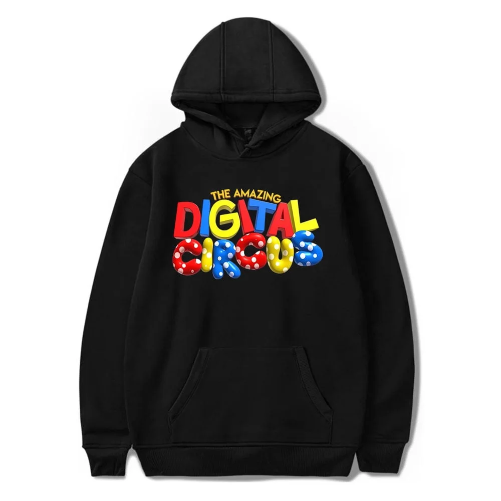 The Amazing Digital Circus Merch Children's Printed Sweatshirt Hoodie The Amazing Digital Circus Merch Best Gift for Christmas