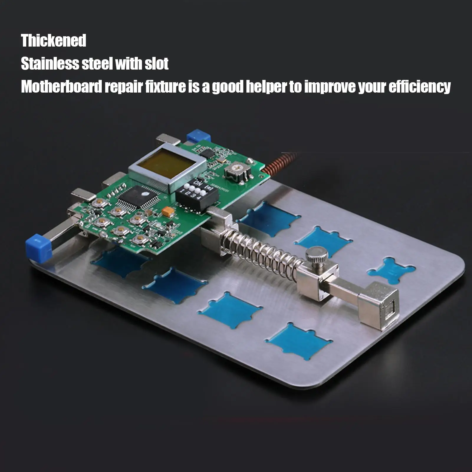 Professional Circuit Board Repair Fixture Tool Circuit Board Holder Fixed Support Stand Clamp for Home Men Women Welding Wire view 3