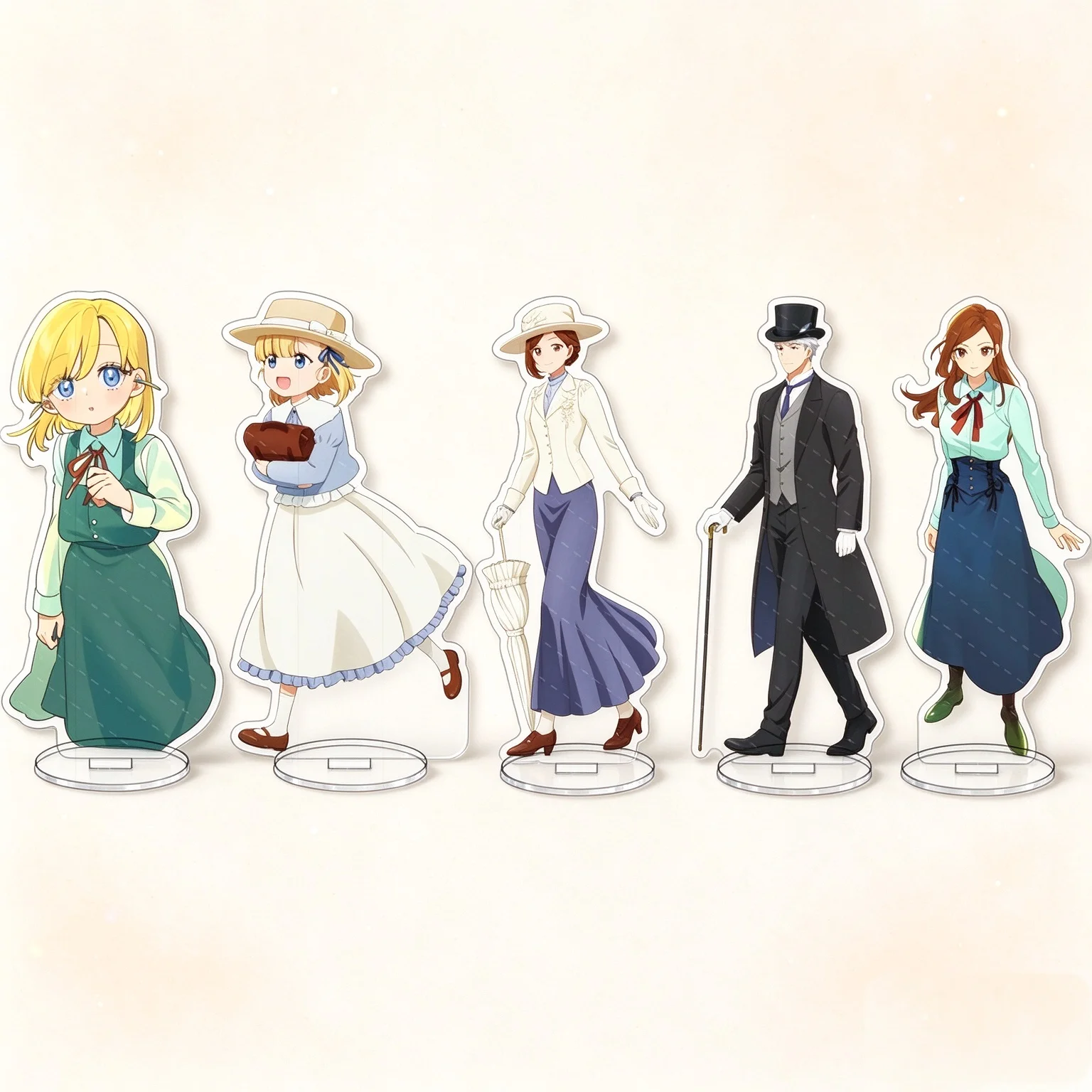 Victoria of MVictoria of Many Faces Anime Acrylic Stand Victoria Sellars Desktop Decor Collectible Fans Keychain Gift