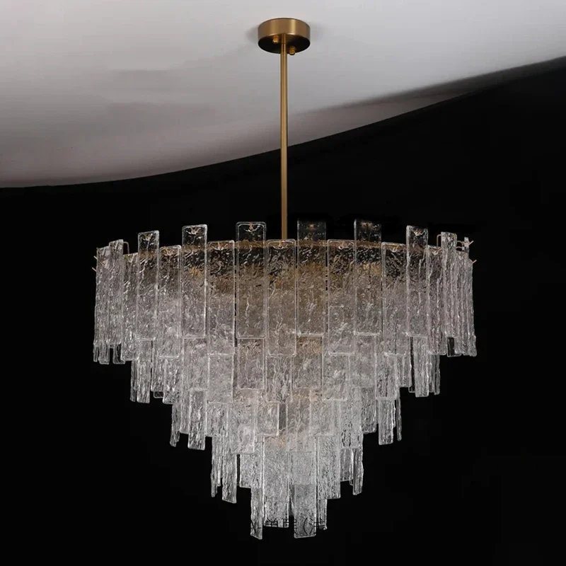 

Nordic Luxury Crystal Chandelier Postmodern LED Pendant Lights For Living Dining Room Bedroom Hotel Home Decor Hanging Lamp