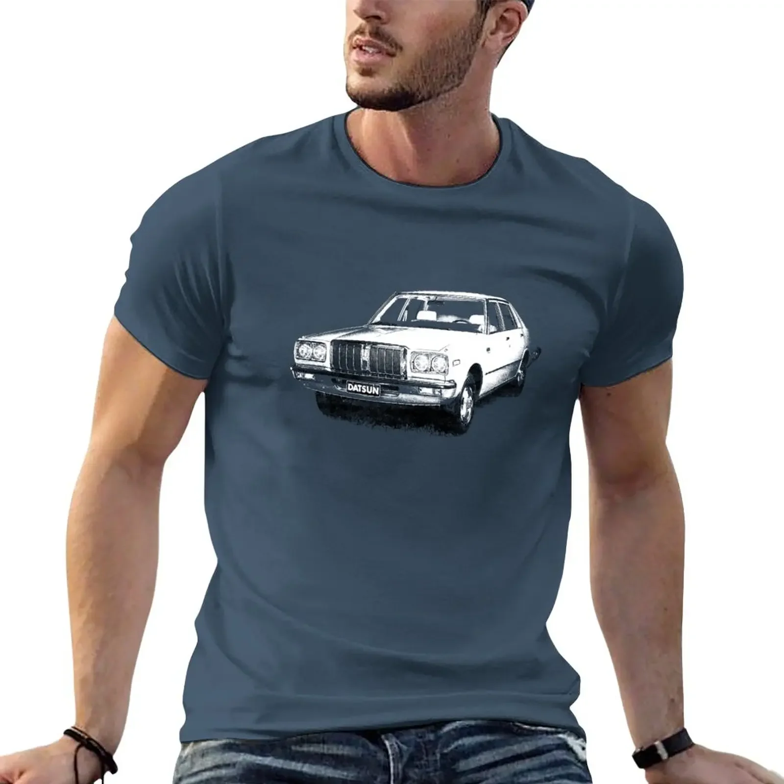 Datsun Laurel 200L 200B C230 1977–78 T-Shirt kawaii clothes for a boy blacks mens clothing