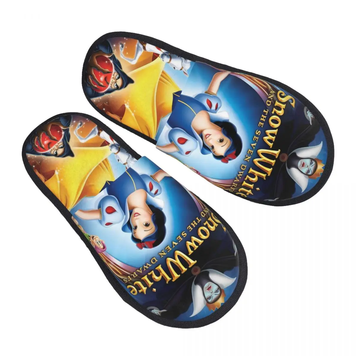 

Комфортные тапочки из пены с эффектом памяти «Белоснежка и семь гномов», женская анимационная обувь для спа-дома