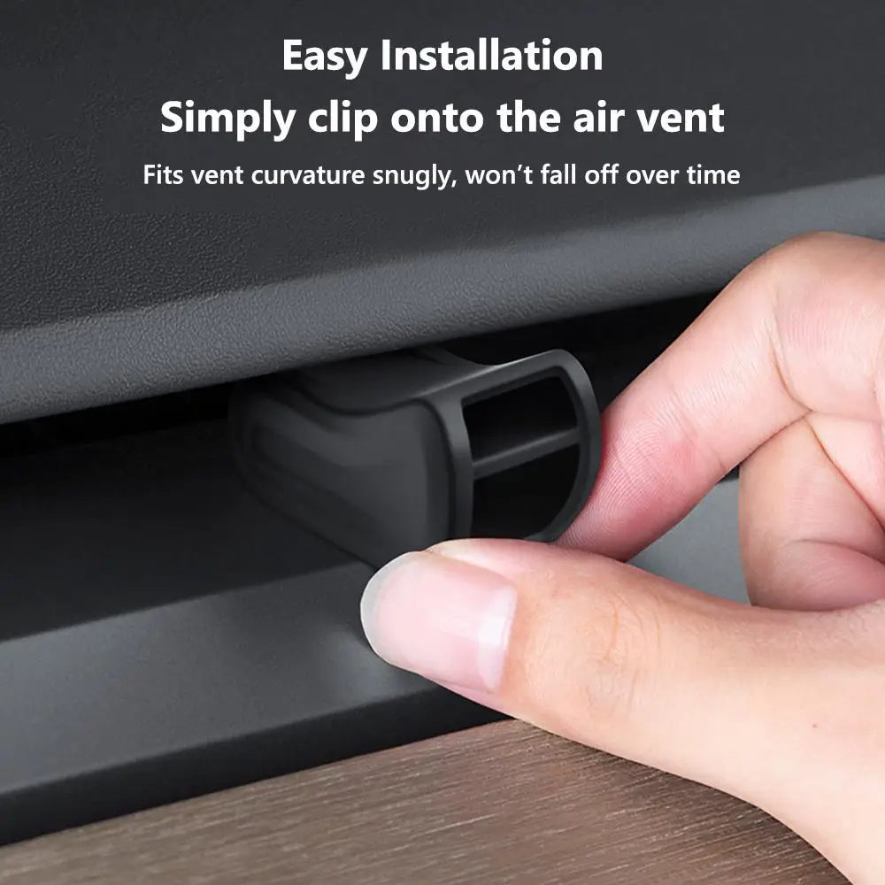

for Tesla Model 3 Air Vent Clip for Tesla Model Y 2017–2025 Compatible Freshener Adapter Air Outlet Clip-On Mount Holder