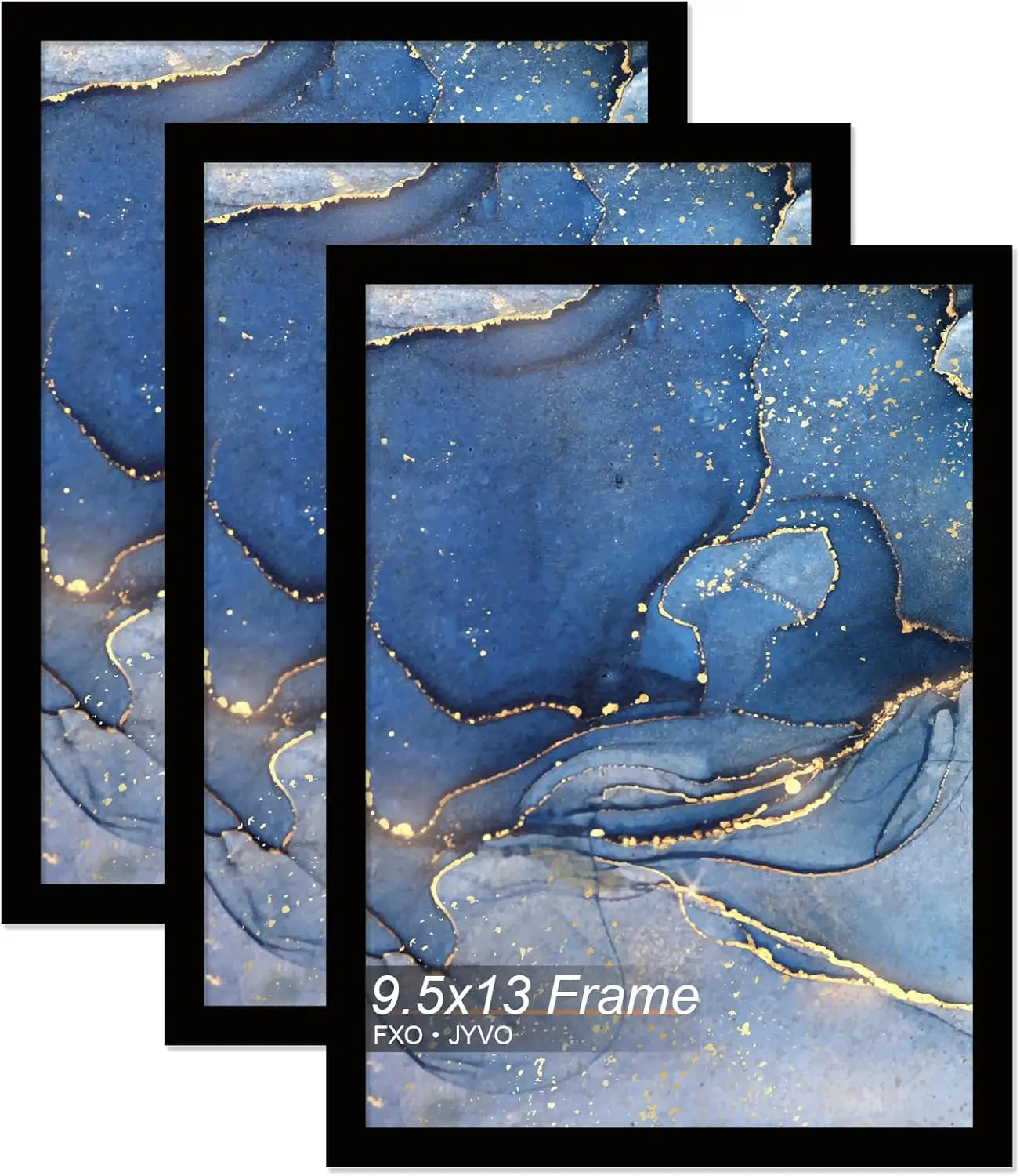 

9.5X13 Picture Frame Set Of 3, Bla Frame For 9.5 X 13 H Picture Poster P, Light Weight And High Transparent 9.5 By 13 Frame For