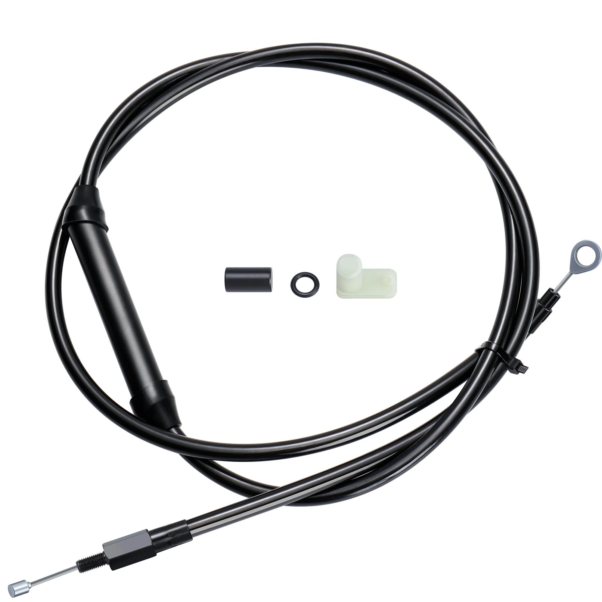 

Mokitdora Clutch Cable for Harley 1987-2006 Touring Dyna Softail Twin Cam Evolution 5 Speed Transmission with Mechanical Clutch