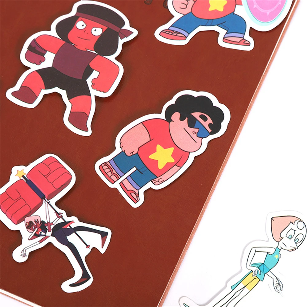 50Pcs Cartoon Steven Universe Stickers DIY Motorcycle Travel Luggage Guitar Skateboard Decals Sticker for Kid Toys Gift