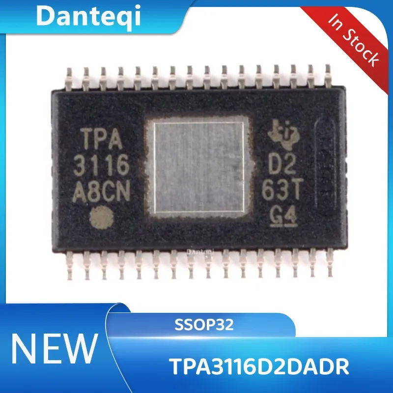 5-10PCS/LOT TPA3116D2DADR TPA3116D2DAD TPA 3116 SSOP32