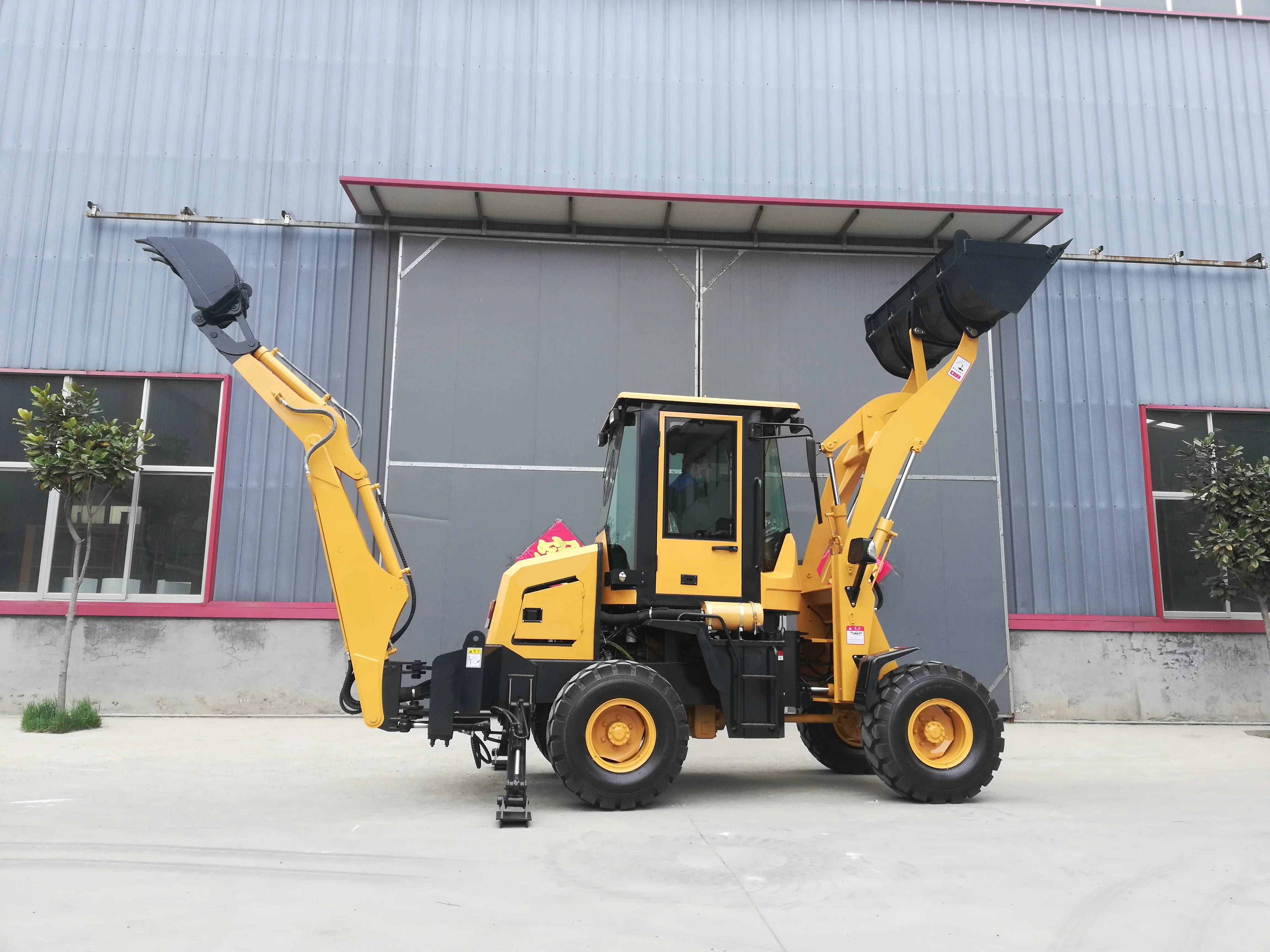 Mini Retroescavadeira Trator, Escavadeira com Máquina Digger, Preço