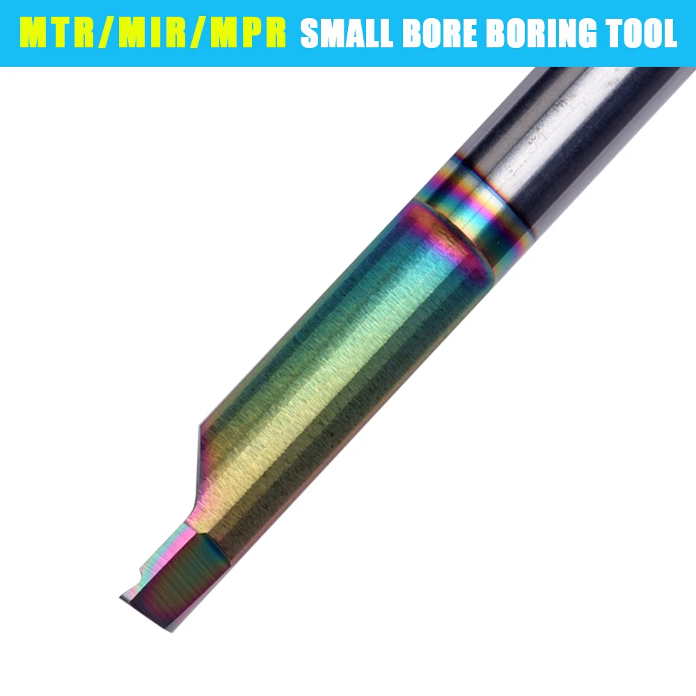 Imagem -06 - Carbide Turning Boring Cutter For Alumum Small Bore Boring Tool Inner Hole Thread Contour Machining Hrc65 Mtr Mpr Mir 6