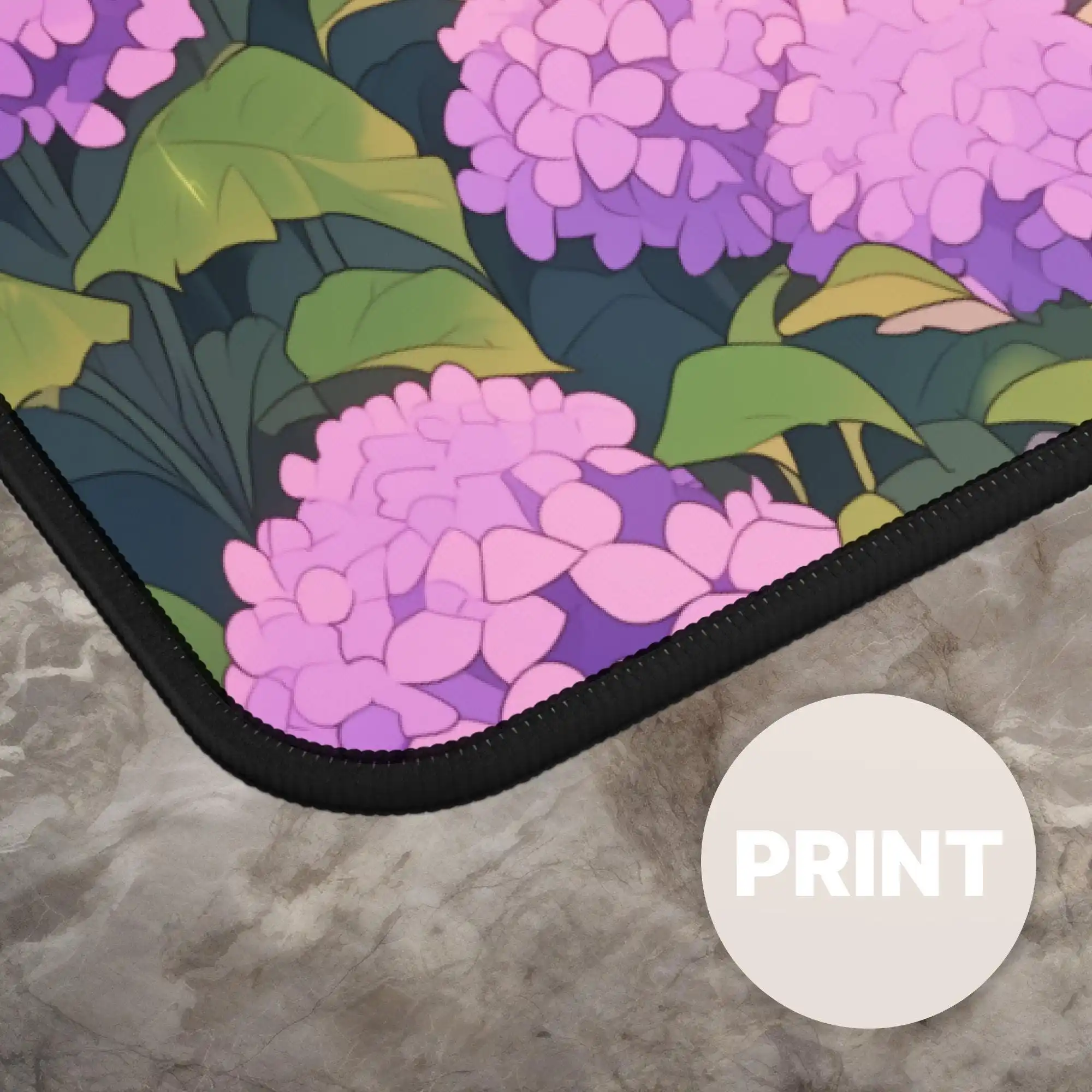 팬더 플러시 장난감 책상 매트 게임 마우스 패드 XXL 꽃 잎 대형 게임 마우스 매트, 사무실 컴퓨터 키보드 노트북 홈