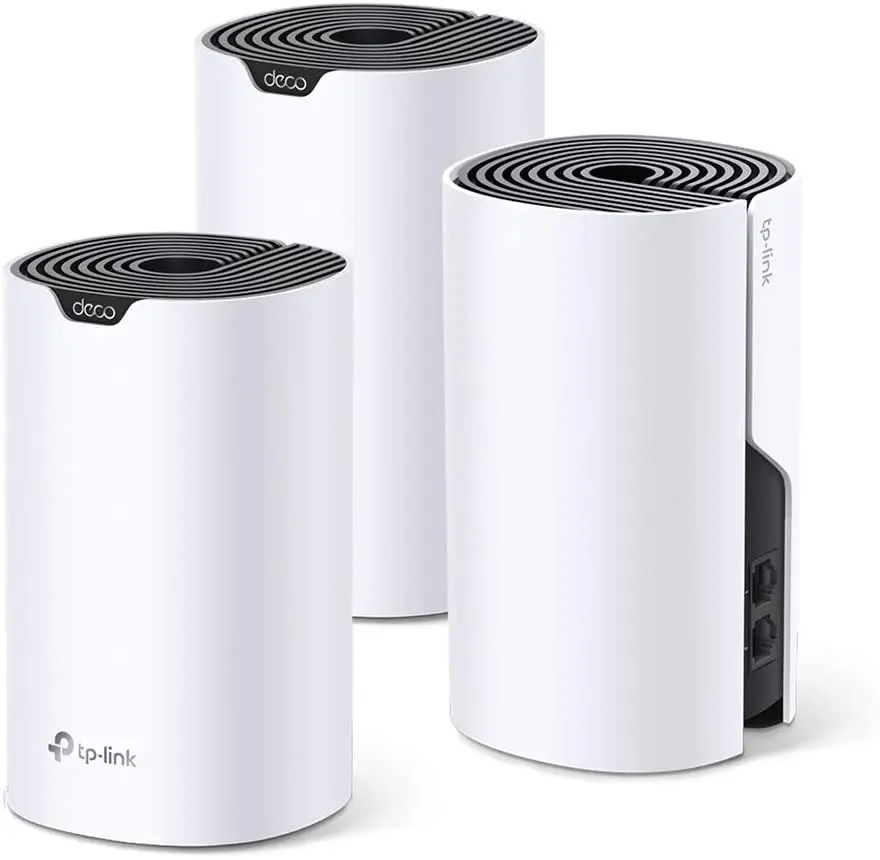 TP-Link Wi-Fi Up to 4000 sq ft Coverage Qualcomm CPU Dual-Band AC1200 with Gigabit Ports Up to 100 devices connection, Pack of 3