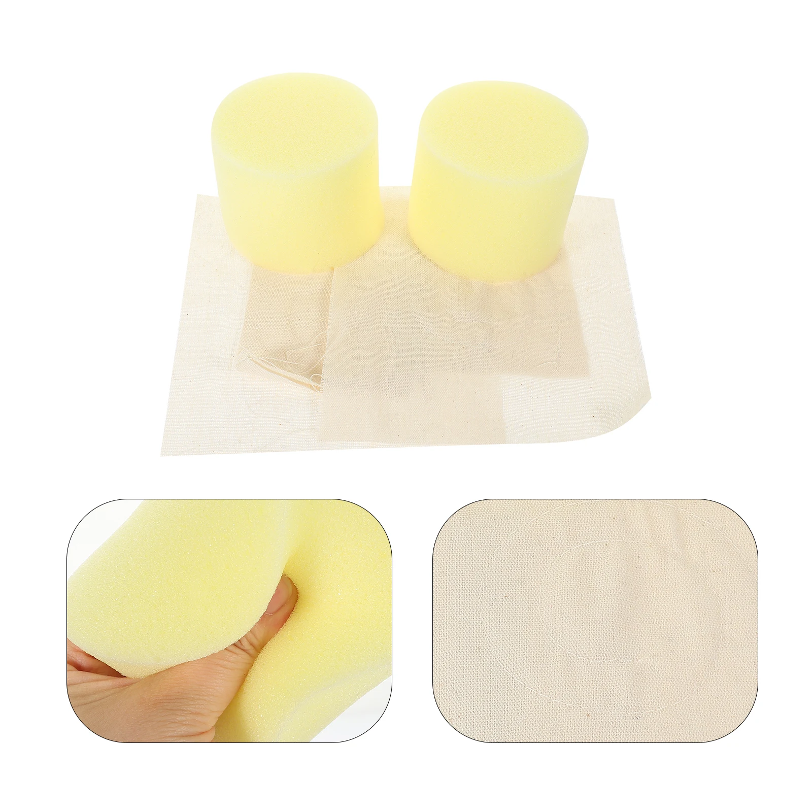 

1 set 1 Set Of Practical Mop Replace Fabric Wear-Resistant Brush Reusable Kitchen Supply For Pancake Oil Wiping Tool Home