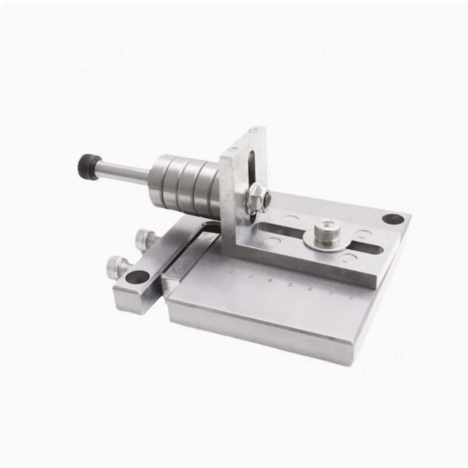 Manual Leather Belt Cutter 110V, Heavy Duty Strip Splitting Machine, Professional Handmade Leathercraft Tool for DIY