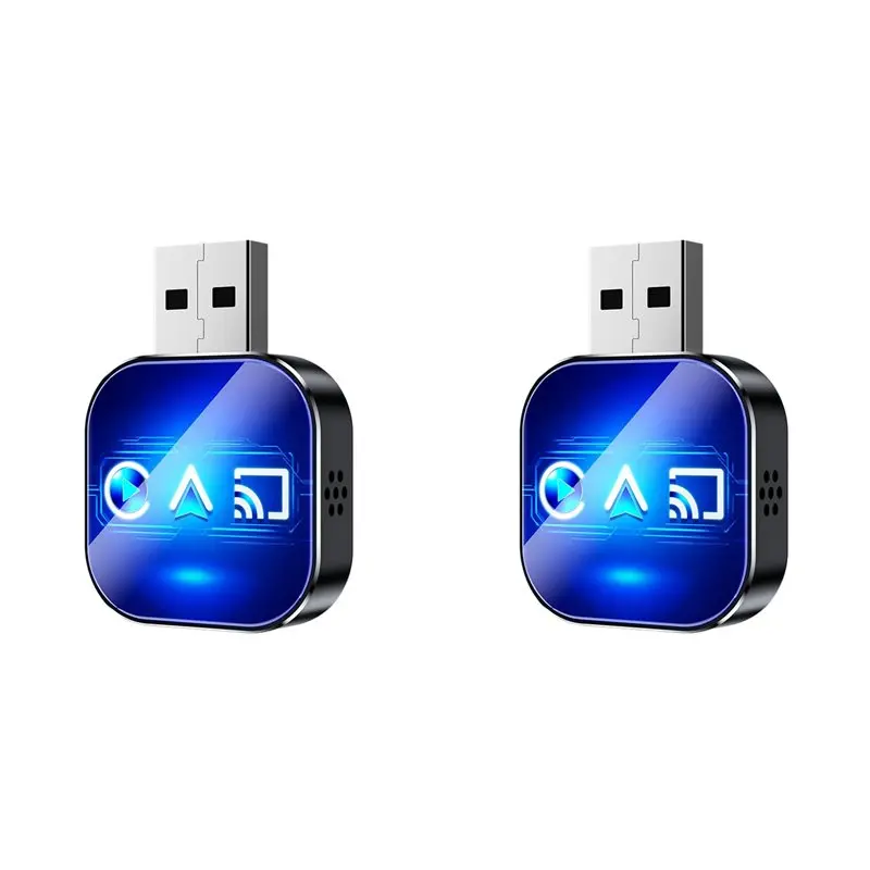 

B68C 2X 3-In-1 Wireless Carplay Mirror Link Carplay Android Auto USB Dongle Adapter Smart AI Box Wired Carplay To Wireless A